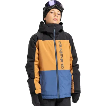 Cyklistické kalhoty Dětská bunda Quiksilver EQBTJ03218-BPZ0 Side Hit Block Snow Jacket