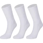 Vysoké ponožky ELLESSE ALACRE CREW 3 PACKS 41/46 Bílá, Černá