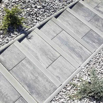 Zahradní obrubník Obrubník zahradní Best Parkan V přírodní – 1000×50×300 mm