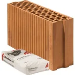 Cihla Porotherm 14 Profi P10 broušená – 140×497×249 mm