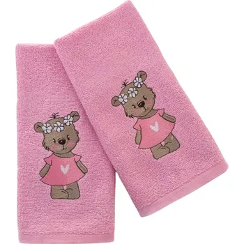 Ručník Praktik Dětský ručník LILI 30x50 cm růžový