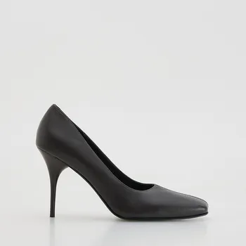 Dámské lodičky Reserved - Kožené lodičky - tmavě hnědá - 795FE-89X - 795FE-89X-40