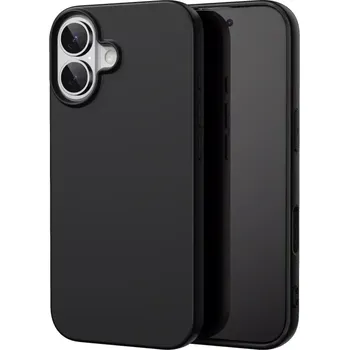 Pouzdro na mobilní telefon Swissten Soft Joy iPhone 17 – černé pouzdro kryt obal (SWISSTEN Soft Joy – černé pouzdro, obal, kryt z odolného materiálu pro Apple iPhone 17 s protiskluzem a tenkým designem)