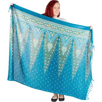 Šátek Sarong / pareo / plážový šátek Ravee Djamila, Sittar.cz