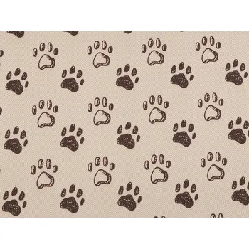 Kočárkovina 600D tlapky s PVC úpravou, střední, 2 béžová světlá