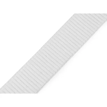 Textilní guma Pruženka měkká šíře 38 mm, střední, 1 bílá