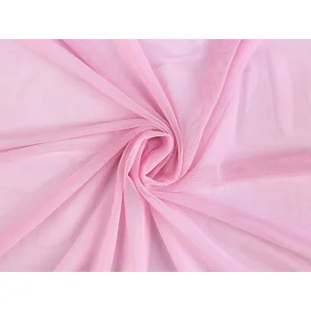 Úplet šifonový hrubší, střední, 4 růžová sv.