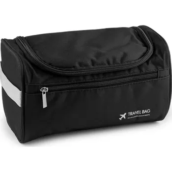 Kosmetická taška Kosmetická taška / závěsný organizér, střední, 6 (15x26 cm) černá