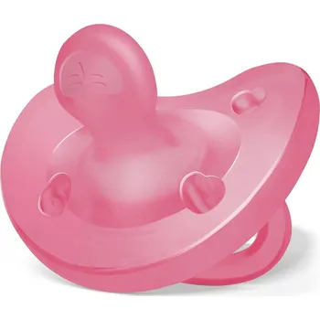 dudlíky CHICCO Dudlík Physio celosilikonový 16-36m holka 1 ks