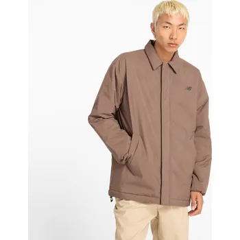 Pánská větrovka Pánská bunda New Balance MJ43504DUO – béžové