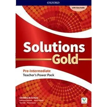 Cizí jazyk Solutions Gold Pre-Intermediate Teacher’s Guide z dostępem do CPTool i Teacher’s Resource Centre 2020