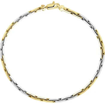 Náramek Náramek ze žlutého a bílého zlata - AP543-0986