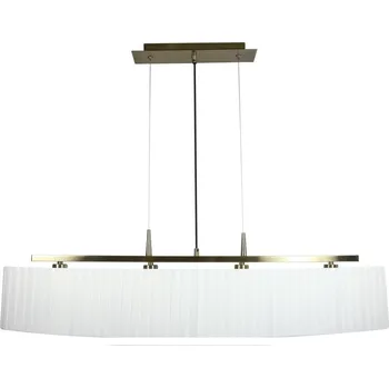 Závěsné svítidlo nad jídelní stůl BERG - 4xE14, 40W, patina / bílé