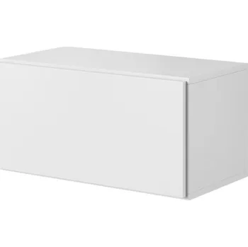 Policová skříň Závěsná skříňka s dvířky NORMANDIA 2 - bílá