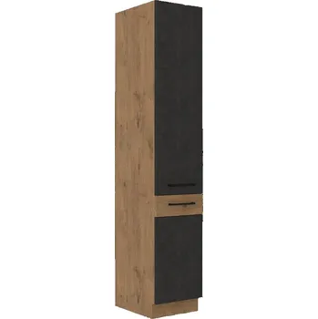 Kuchyňská linka Potravinová skříň VANYA - šířka 40 cm, matera / dub lancelot