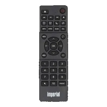 CD přehrávač Náhradní dálkové ovládání pro DABMAN i300CD