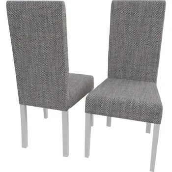 Jídelní židle Jídelní židle MOVILE 400 - bílá / šedá 2