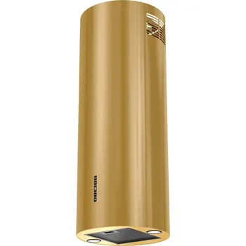 Digestoř Ostrůvkový kuchyňský odsavač par Maan Tuba Elba 39 délka 100 39 Cm Ostrůvkový Zlatý Lesk