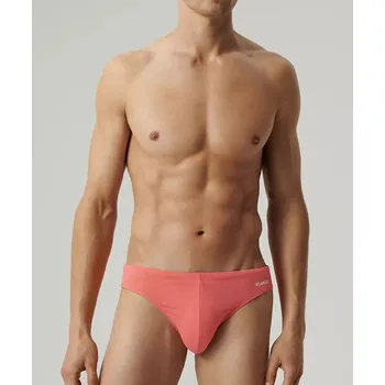 Pánská móda Atlantic pánské plavkové slipy z mikrovlákna, korál XXL i384_39314312