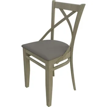 Jídelní židle Židle do jídelny MOVILE 41 - dub sonoma / šedá ekokůže