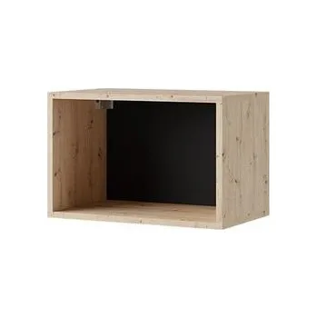 police Závěsná police CHEMUNG 1 - dub artisan / černá