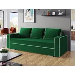 Rozkládací pohovka TEMECULA - zelená