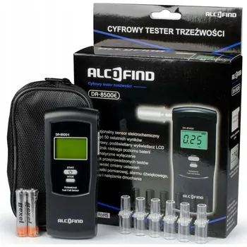Alkohol tester Elektrochemický alkohol tester Alcofind DA 8500E