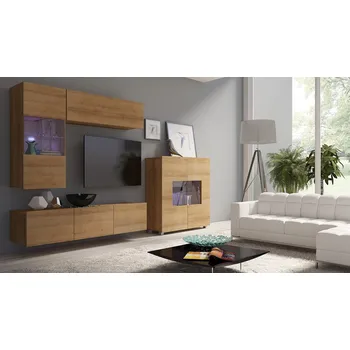 Obývací stěna Obývací stěna CHEMUNG 3 - dub zlatý