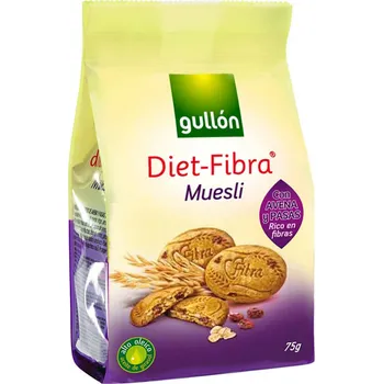 Gullón Diet Fibra Muesli Cookies 75 g