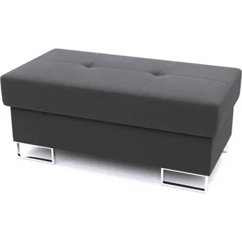 Taburet Taburet s úložným prostorem WILFRED - šedý 3