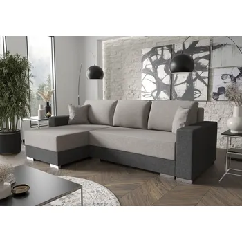 Sedací souprava Praktická sedací souprava VANITA - šedá / grafitová