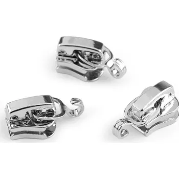 Zip Jezdec ke kostěným zipům No 3 s háčkem na přívěsek, střední, 1 nikl