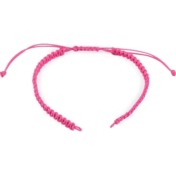Náramek Polotovar na výrobu shamballa náramku, střední, 2 pink