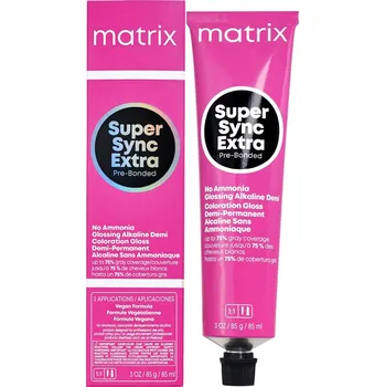 Barva na vlasy Matrix Super Sync Extra demi-permanentní barva na vlasy 6NN 90ml