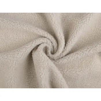 Kožešina beránek, střední, 2 béžová světlá