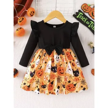 Dámské šaty Šaty na HALLOWEEN - (6-9 m) (Značka: MORE CLOTH)