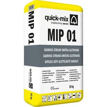 Omítka Omítka Quick-mix MIP 01 sádrová gletovaná strojní – 30 kg