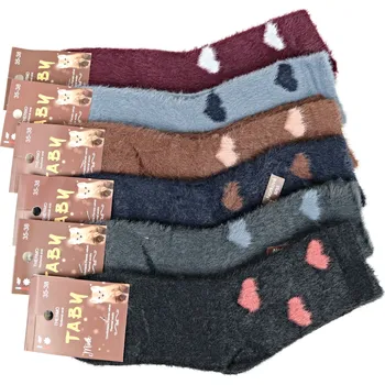 Dámské ponožky Tabyha s.r.o. Dámské vlněné ponožky mink vz. 74 Velikost: 35 - 38