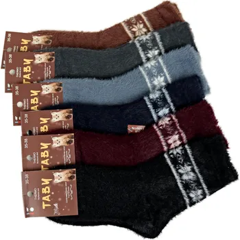 Dámské ponožky Tabyha s.r.o. Dámské vlněné ponožky mink vz. 78 Velikost: 35 - 38