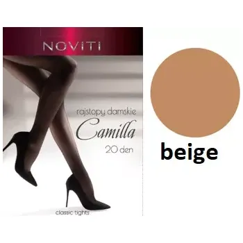 Dámské punčochy Dámské punčochy Camilla 20 DEN - 3 (M) / béžová