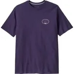 Patagonia Clean Climb Roots Responsibili-Tee Men Plummet Purple fialová S