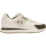 boty Under Armour Essential Runner - Khaki Base/Stone/Expedition Green 44