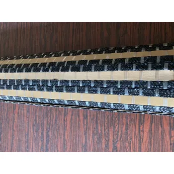 Obklad Fanaiva - ČR Rohož za postel 70 x 300 cm Kombinace tmavý slaměný úplet - přírodní dýha