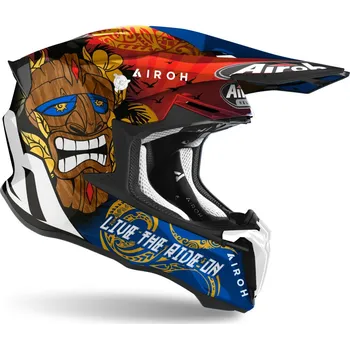 Motodoplněk přilba TWIST 2.0 Tiki, AIROH (vel. S) 2023 TW2T17