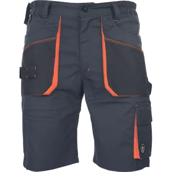 Pánské kraťasy CERVA Šortky EMERTON STRETCH 03570043G3066 66 Šedá/oranžová