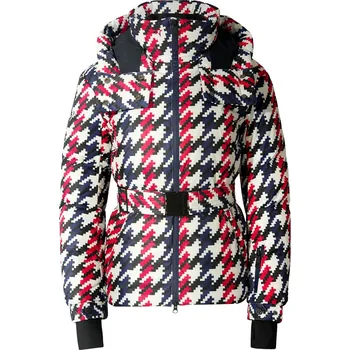 Cyklistické kalhoty Dámská péřová bunda - Perfect Moment Candice Ski Parka Houndstooth