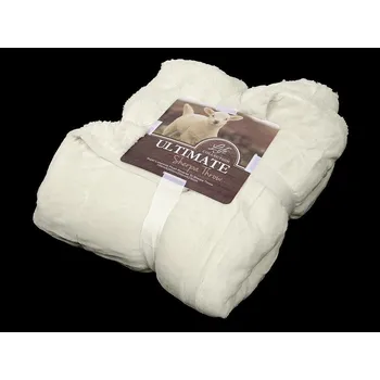 deka Deka beránek 150x200 cm, střední, 1 krémová nejsvět. krémová