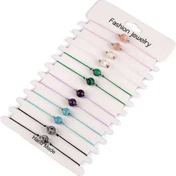 Náramek Náramek shamballa s imitací minerálu, velké, mix variant