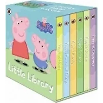 Cizojazyčná kniha Peppa Pig: Little Library Board book (6 books)