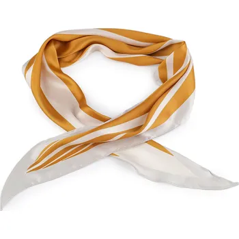 Náramek Saténový šátek 35x115 cm, střední, 1 zlatá